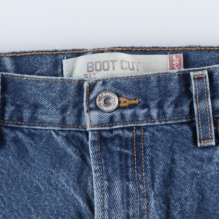 Levi's 517 BOOT CUT Bootcut denim pants for men, equivalent to w30 cotton blue type Vintage Second Hand
