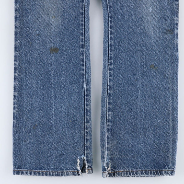 Levi's 517 BOOT CUT Bootcut denim pants for men, equivalent to w30 cotton blue type Vintage Second Hand