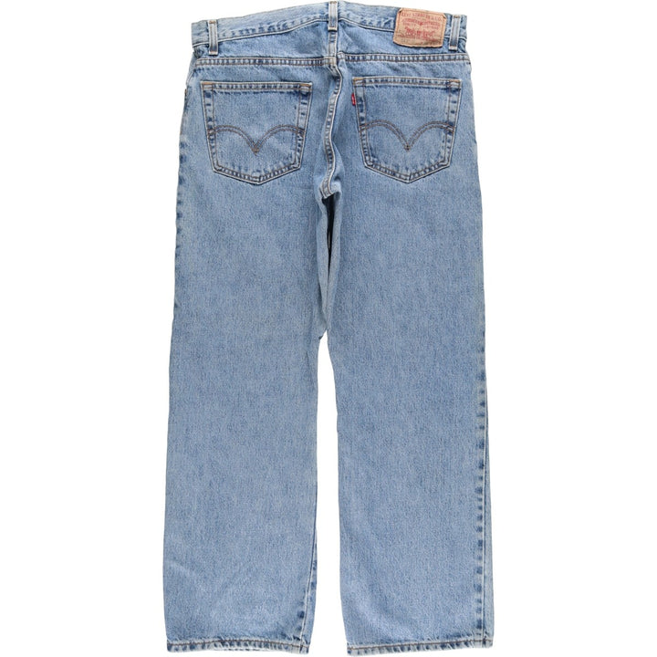 Levi's 517 Boot Cut Denim Pants, Men's, Size 36 cotton blue type Vintage Second Hand