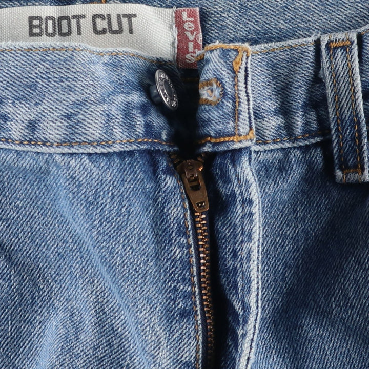 Levi's 517 Boot Cut Denim Pants, Men's, Size 36 cotton blue type Vintage Second Hand