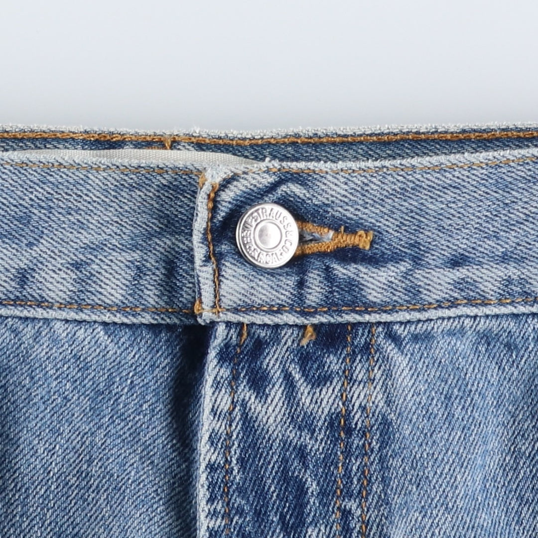 Levi's 517 Boot Cut Denim Pants, Men's, Size 36 cotton blue type Vintage Second Hand