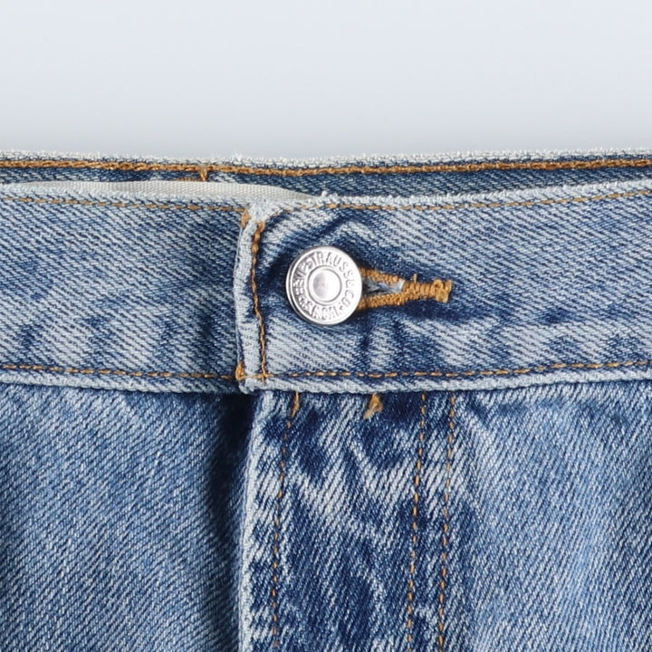 Levi's 517 Boot Cut Denim Pants, Men's, Size 36 cotton blue type Vintage Second Hand