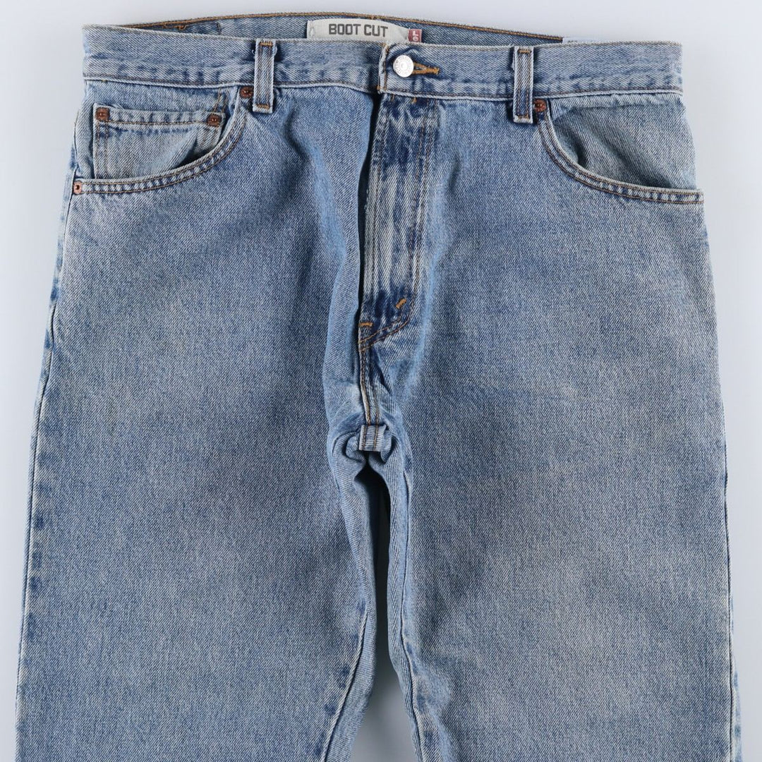 Levi's 517 Boot Cut Denim Pants, Men's, Size 36 cotton blue type Vintage Second Hand