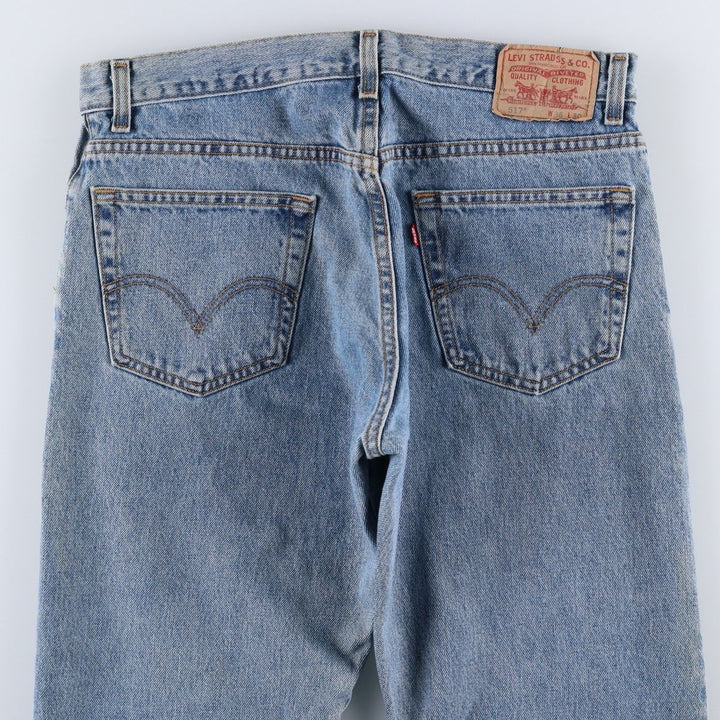 Levi's 517 Boot Cut Denim Pants, Men's, Size 36 cotton blue type Vintage Second Hand