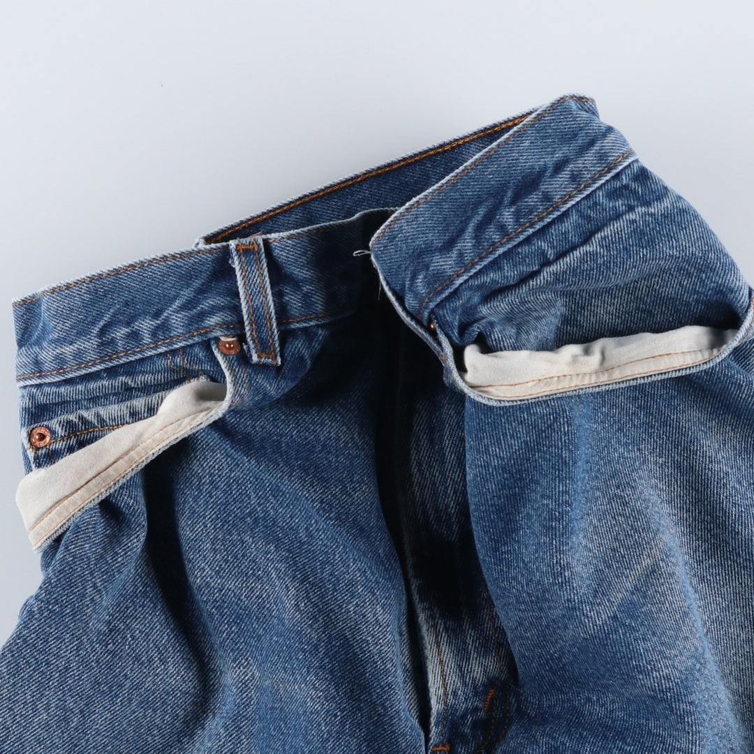 Levi's 517 Boot Cut Denim Pants, Men's, Size 36 cotton blue type Vintage Second Hand