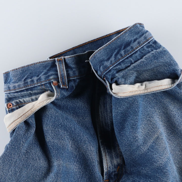 Levi's 517 Boot Cut Denim Pants, Men's, Size 36 cotton blue type Vintage Second Hand
