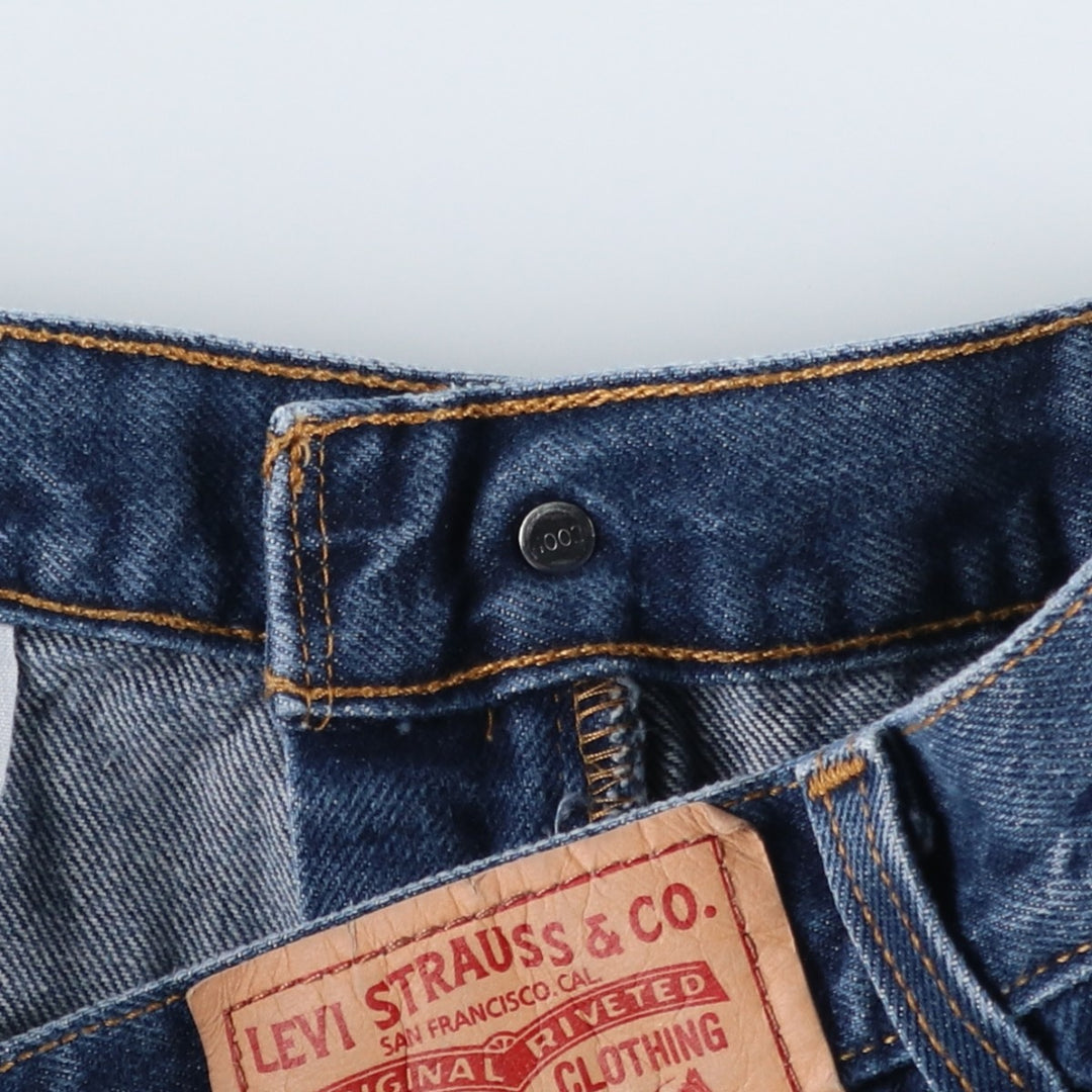 Levi's 517 BOOT CUT Bootcut denim pants for men, size w34 cotton blue type Vintage Second Hand