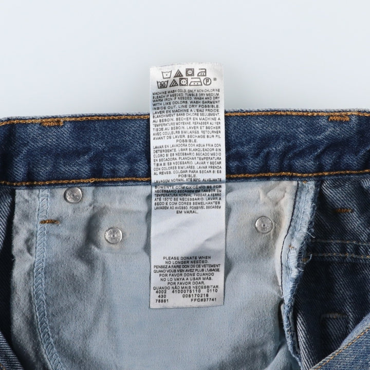 Levi's 517 Boot Cut Denim Pants, Men's, Size 36 cotton blue type Vintage Second Hand