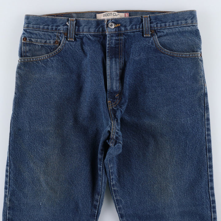 Levi's 517 Boot Cut Denim Pants, Men's, Size 36 cotton blue type Vintage Second Hand