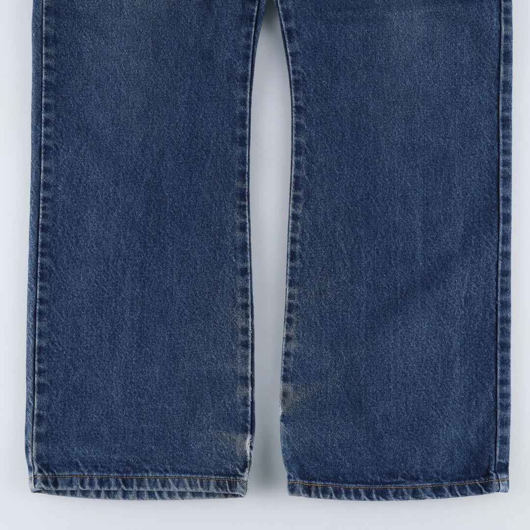 Levi's 517 Boot Cut Denim Pants, Men's, Size 36 cotton blue type Vintage Second Hand