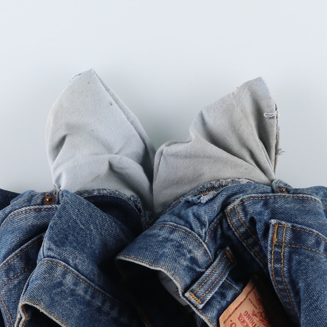 Levi's 517 Boot Cut Denim Pants, Men's, Size 36 cotton blue type Vintage Second Hand