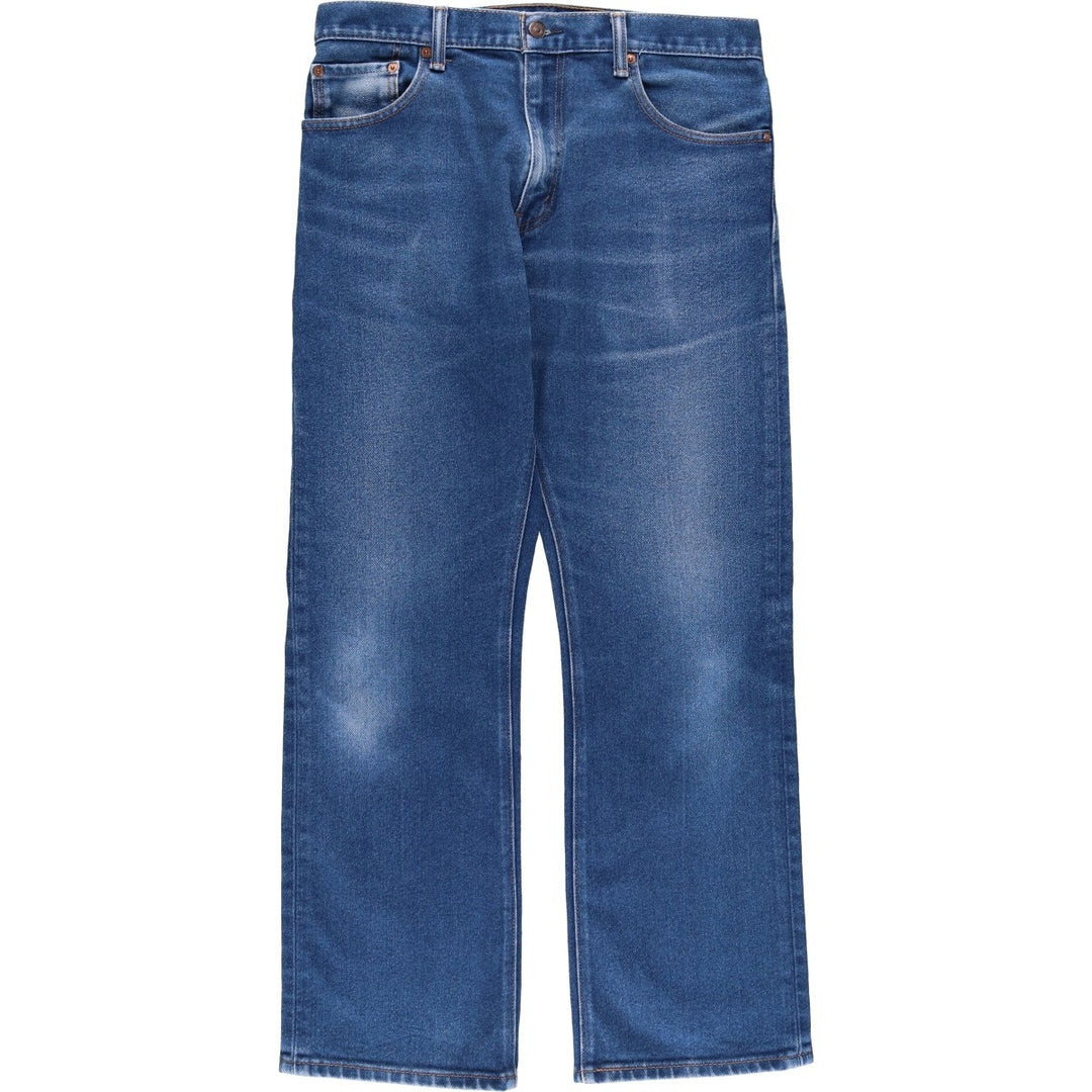 Levi's 517 Bootcut Denim Pants for Men, Size W34 unclear blue type Vintage Second Hand