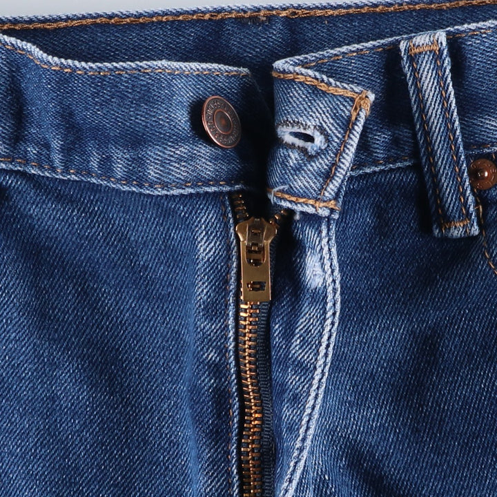 Levi's 517 Bootcut Denim Pants for Men, Size W34 unclear blue type Vintage Second Hand
