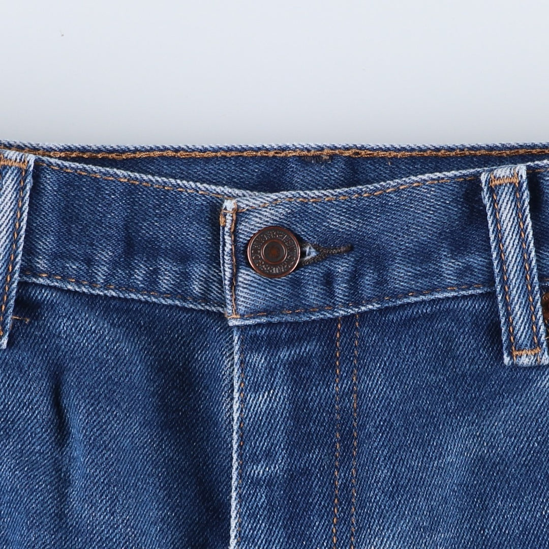 Levi's 517 Bootcut Denim Pants for Men, Size W34 unclear blue type Vintage Second Hand