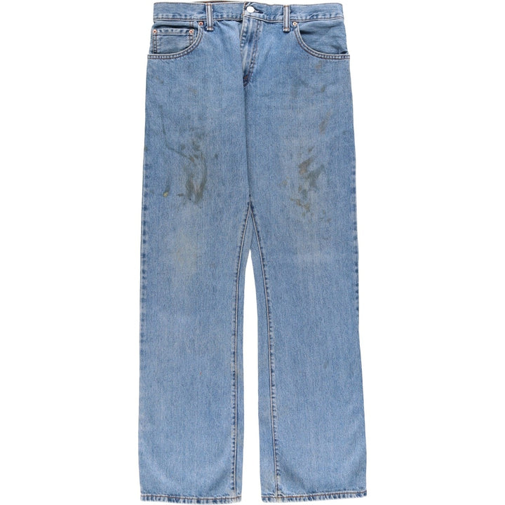 Levi's 517 BOOT CUT Bootcut denim pants for men, size w33 cotton blue type Vintage Second Hand