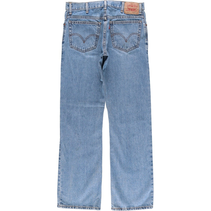 Levi's 517 BOOT CUT Bootcut denim pants for men, size w33 cotton blue type Vintage Second Hand