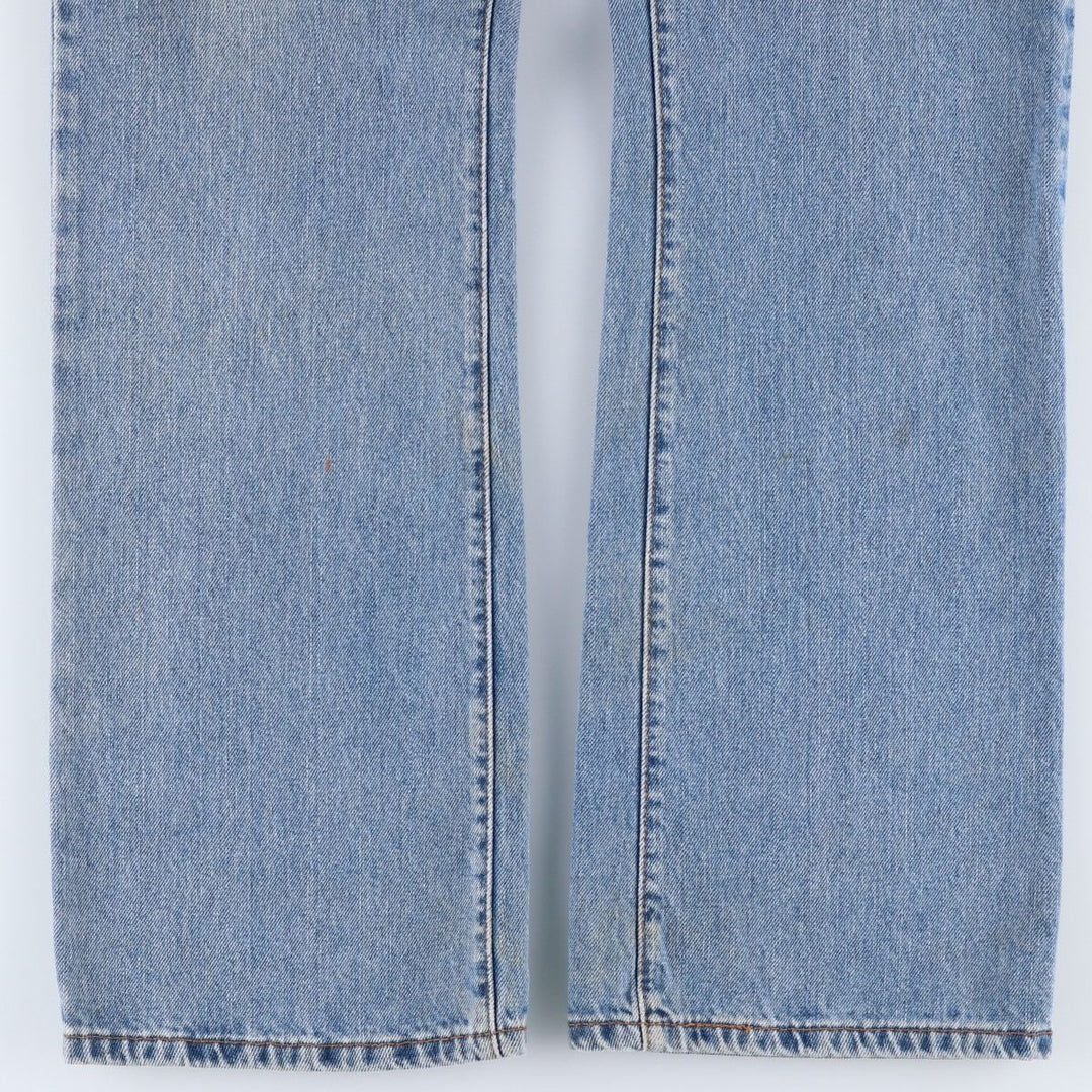 Levi's 517 BOOT CUT Bootcut denim pants for men, size w33 cotton blue type Vintage Second Hand