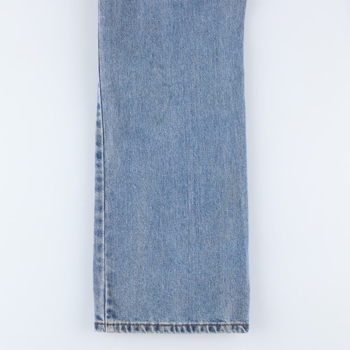 Levi's 517 BOOT CUT Bootcut denim pants for men, size w33 cotton blue type Vintage Second Hand