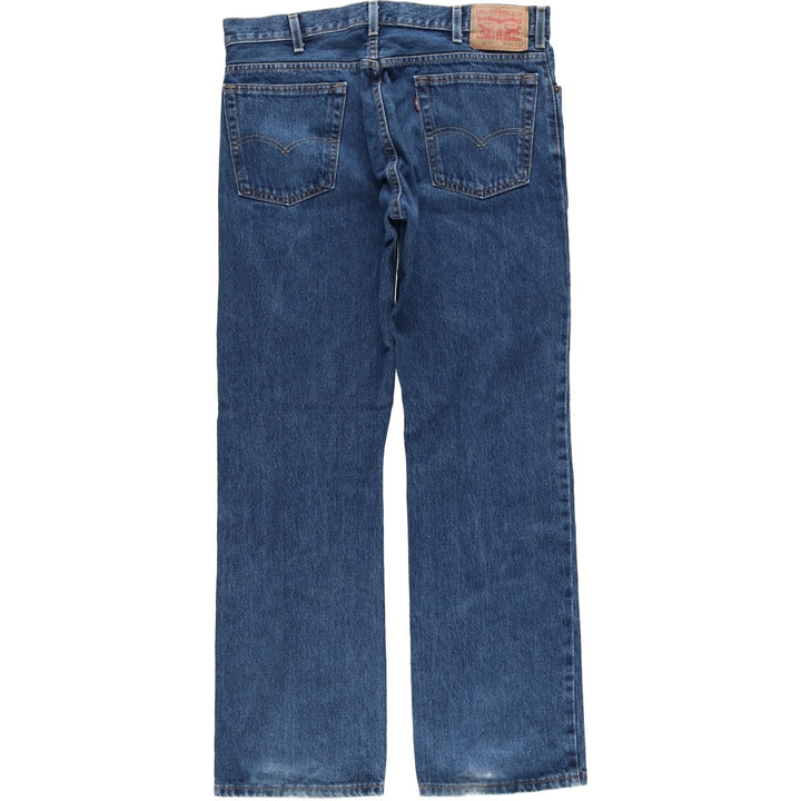 Levi's 517-0196 Bootcut Denim Pants, Men's Size W36 (approx.) cotton blue type Vintage Second Hand