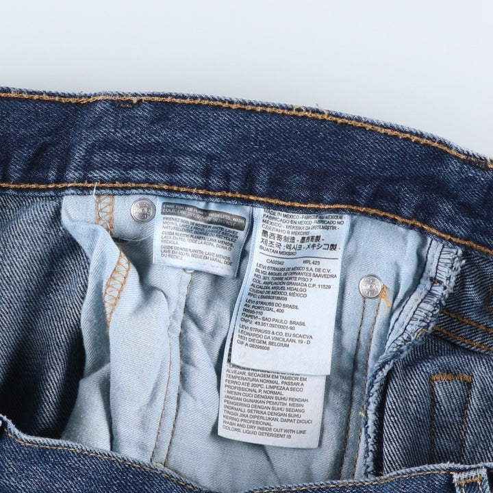 Levi's 517-0196 Bootcut Denim Pants, Men's Size W36 (approx.) cotton blue type Vintage Second Hand