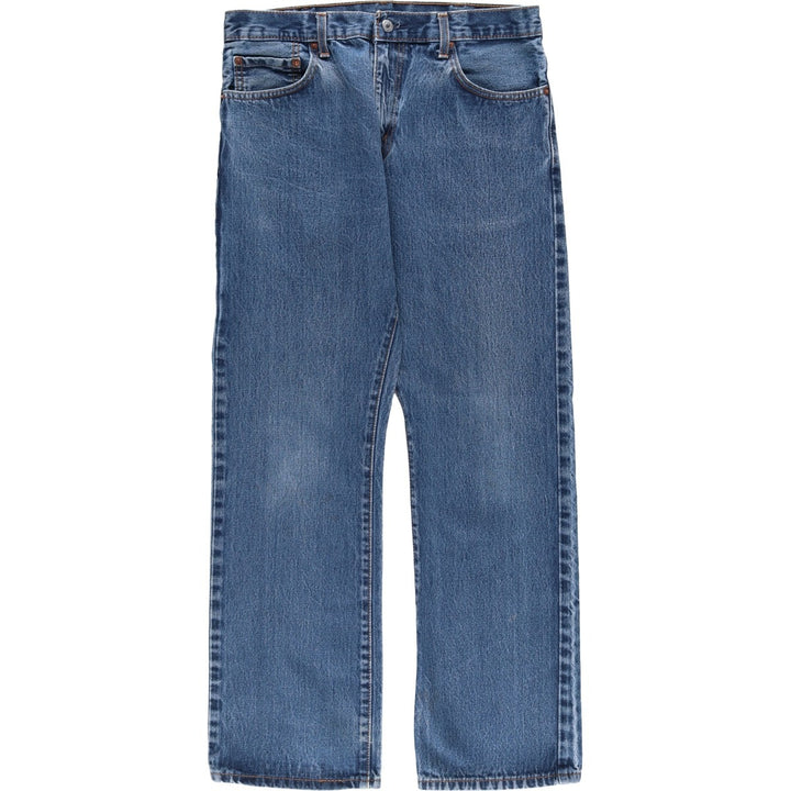 Levi's 517 Bootcut Denim Pants for Men, Size W34 cotton blue type Vintage Second Hand