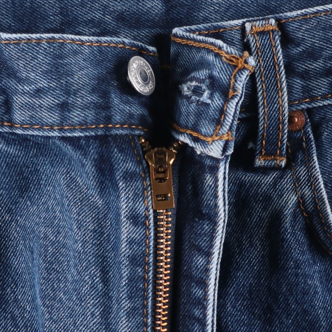 Levi's 517 Bootcut Denim Pants for Men, Size W34 cotton blue type Vintage Second Hand