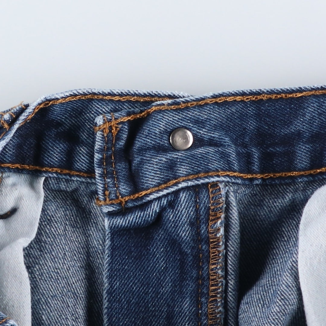 Levi's 517 Bootcut Denim Pants for Men, Size W34 cotton blue type Vintage Second Hand