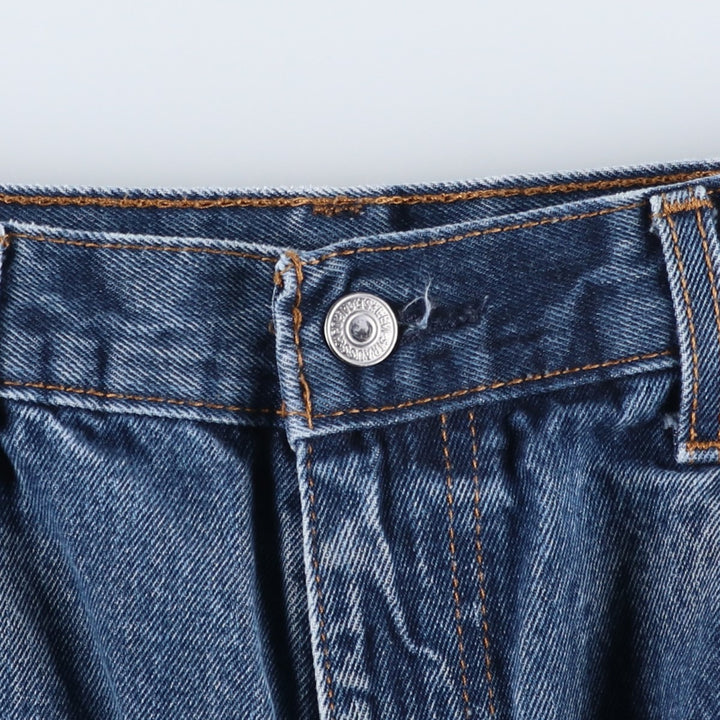 Levi's 517 Bootcut Denim Pants for Men, Size W34 cotton blue type Vintage Second Hand