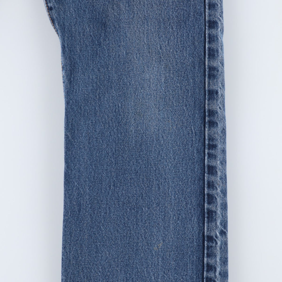 Levi's 517 Bootcut Denim Pants for Men, Size W34 cotton blue type Vintage Second Hand