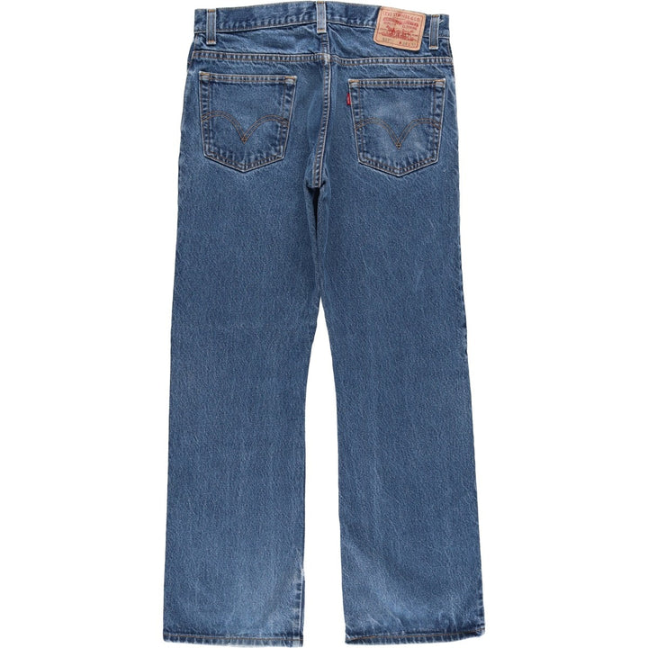 Levi's 517 BOOT CUT Bootcut denim pants for men, size w34 cotton blue type Vintage Second Hand