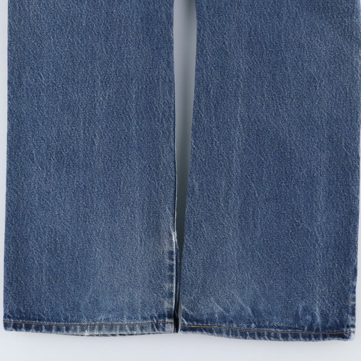 Levi's 517 BOOT CUT Bootcut denim pants for men, size w34 cotton blue type Vintage Second Hand