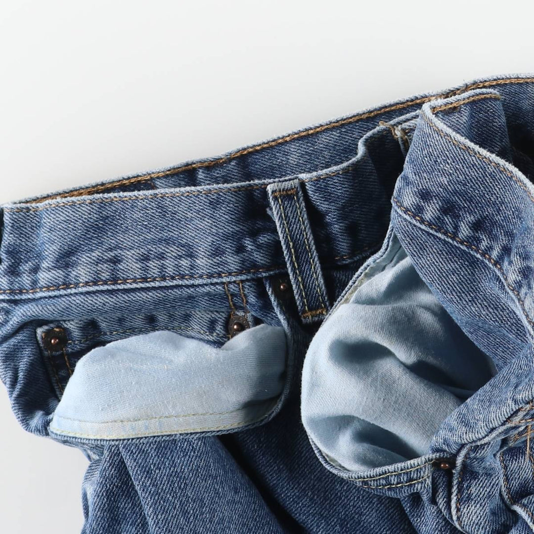 Levi's 517 Bootcut Denim Pants for Men, W35 cotton blue type Vintage Second Hand