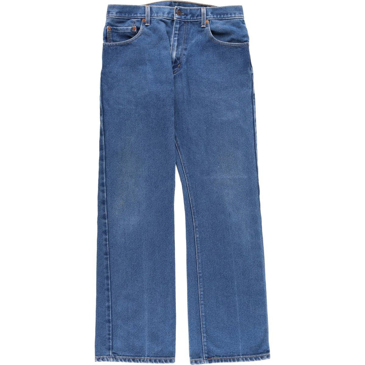 Levi's 517 Bootcut Denim Pants for Men, W32 equivalent cotton blue type Vintage Second Hand