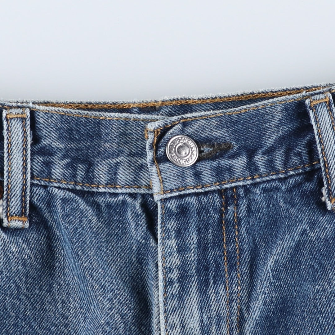 Levi's 517 Bootcut Denim Pants for Men, W32 equivalent cotton blue type Vintage Second Hand