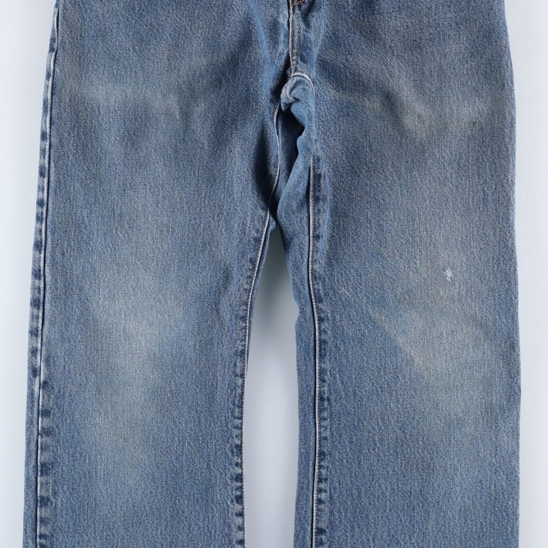 Levi's 517 Bootcut Denim Pants for Men, W32 equivalent cotton blue type Vintage Second Hand
