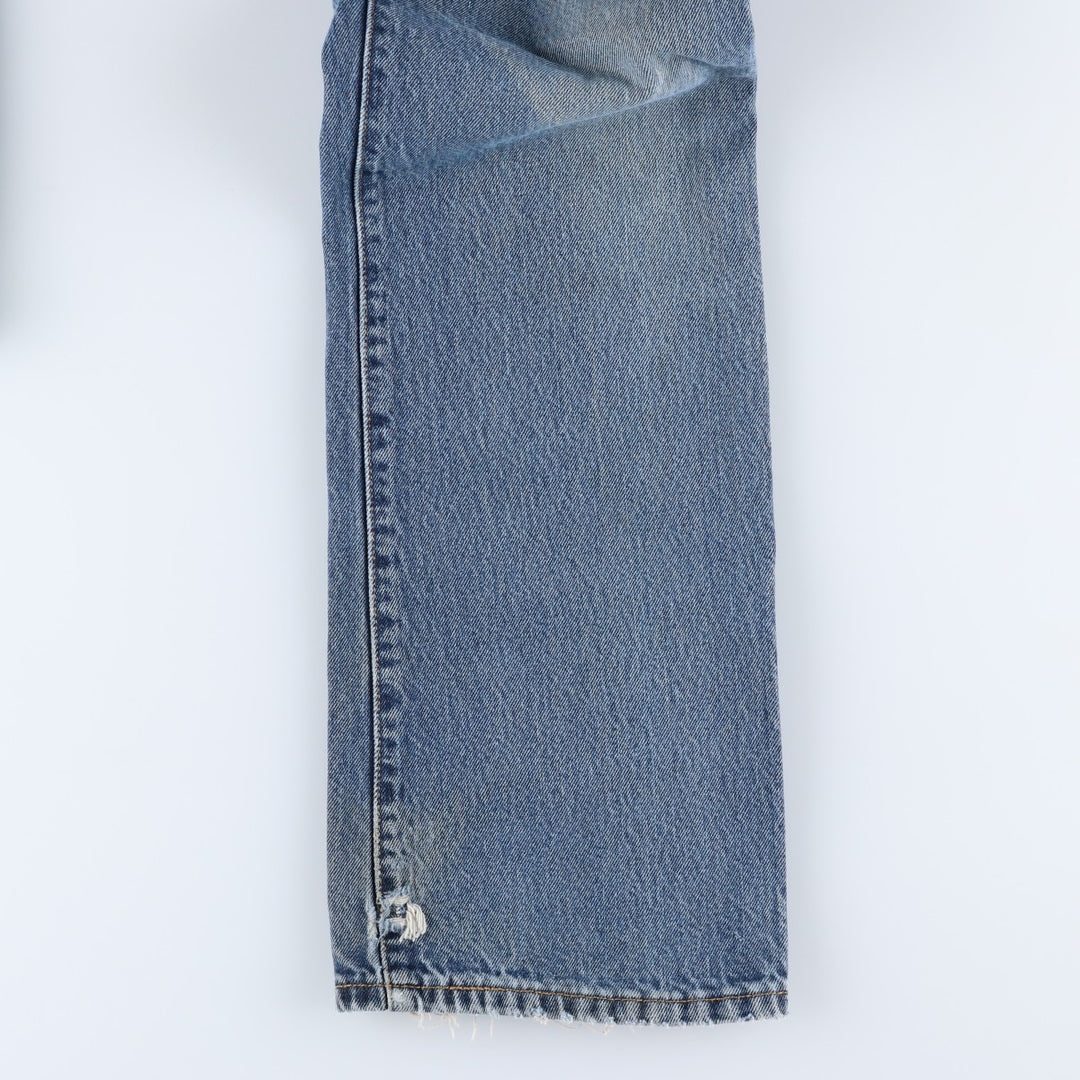 Levi's 517 Bootcut Denim Pants for Men, W32 equivalent cotton blue type Vintage Second Hand