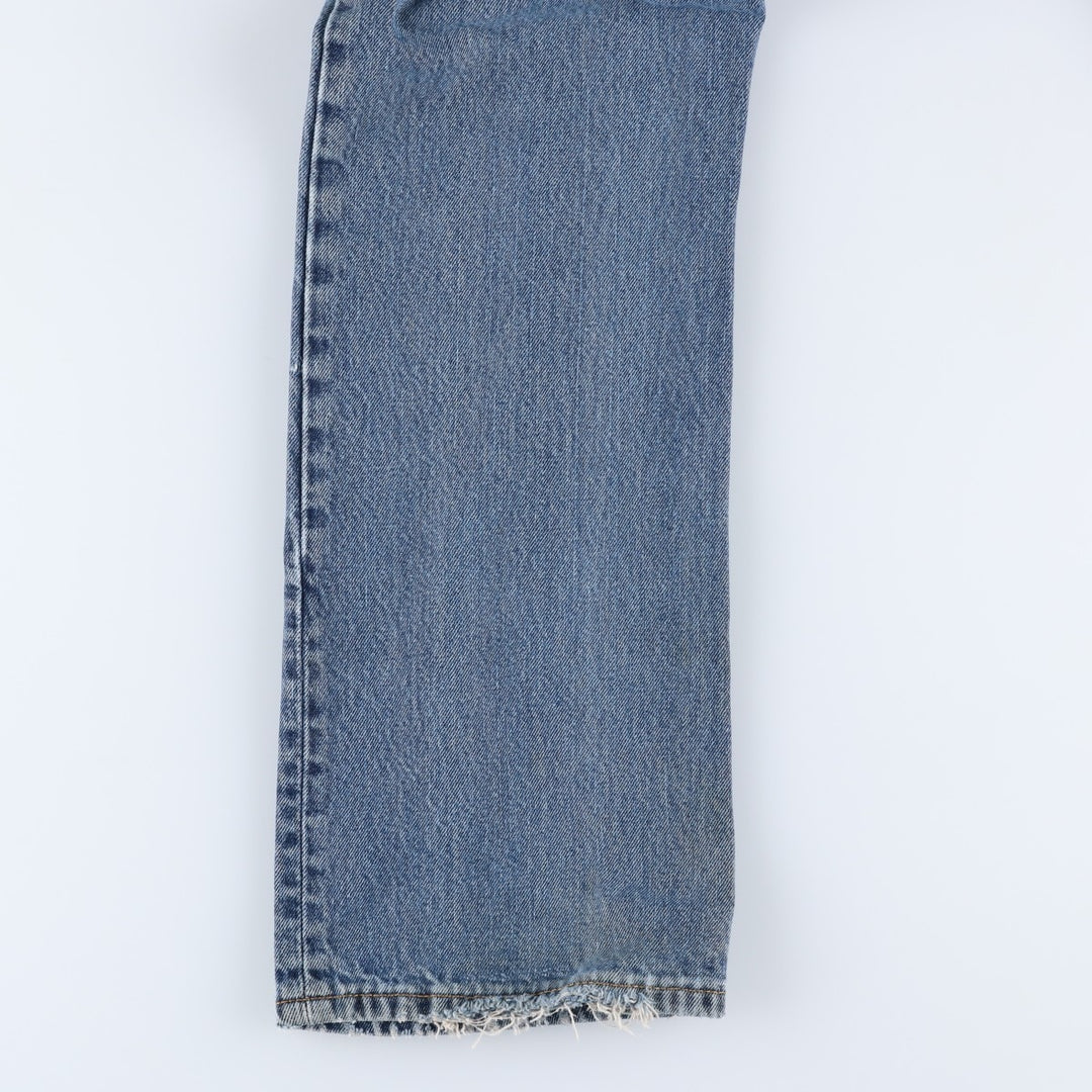 Levi's 517 Bootcut Denim Pants for Men, W32 equivalent cotton blue type Vintage Second Hand