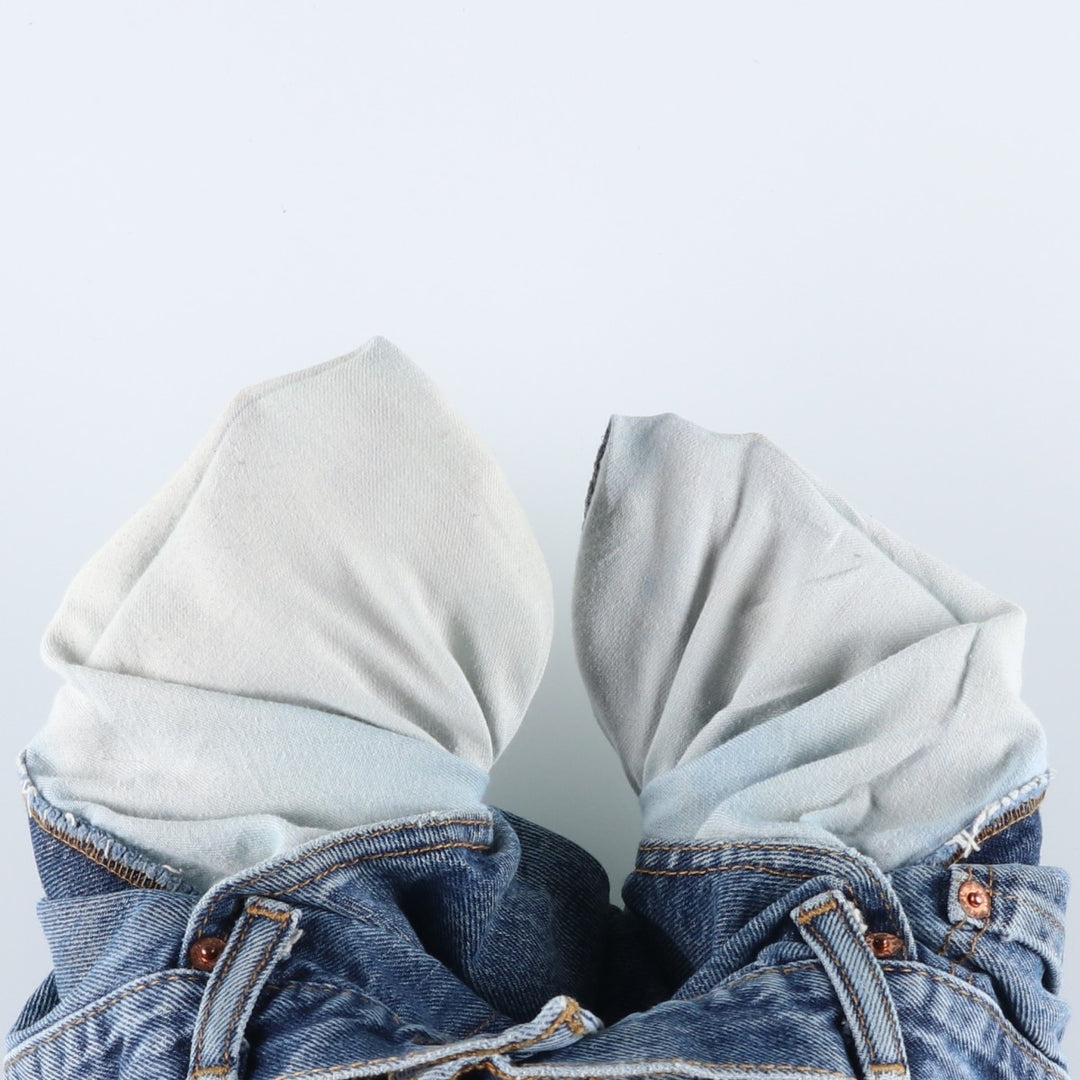 Levi's 517 Bootcut Denim Pants for Men, W32 equivalent cotton blue type Vintage Second Hand