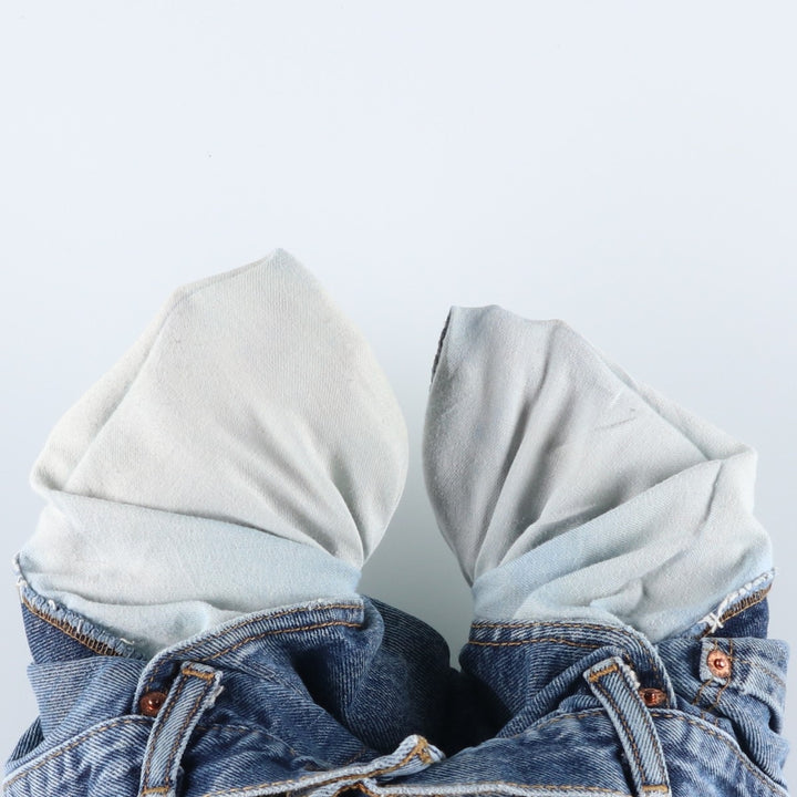 Levi's 517 Bootcut Denim Pants for Men, W32 equivalent cotton blue type Vintage Second Hand