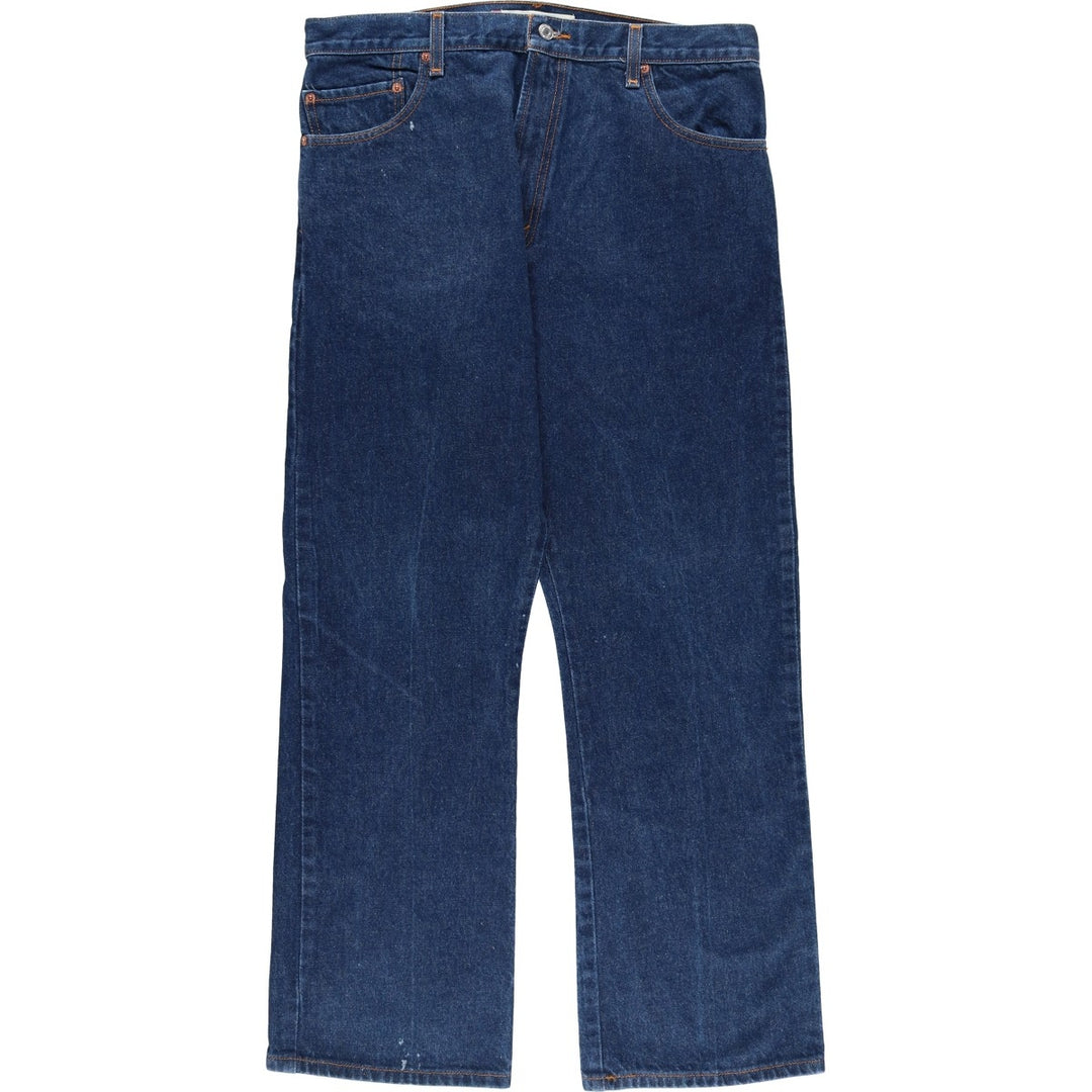 Levi's 517 Boot Cut Denim Pants, Men's, Size 36 cotton blue type Vintage Second Hand