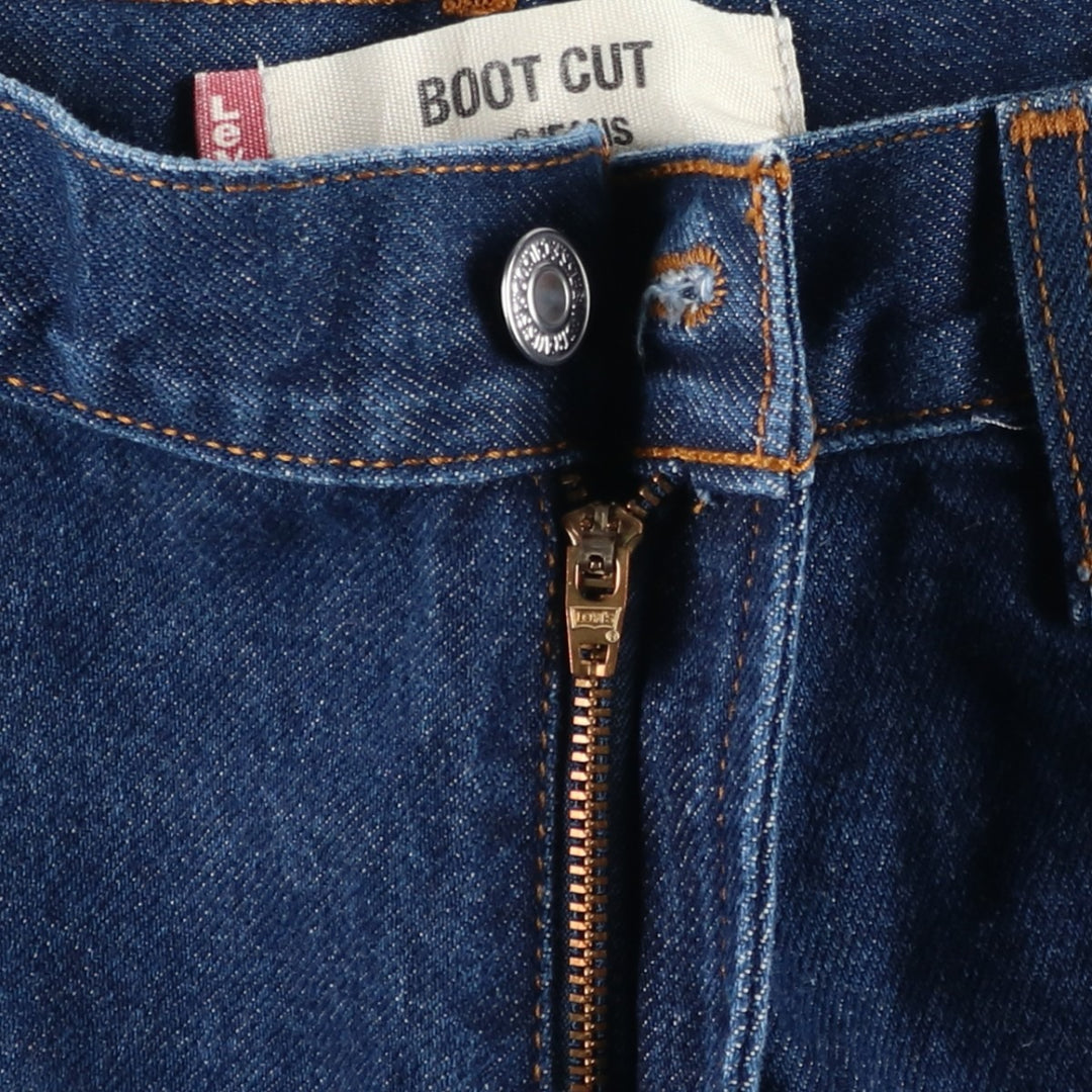 Levi's 517 Boot Cut Denim Pants, Men's, Size 36 cotton blue type Vintage Second Hand