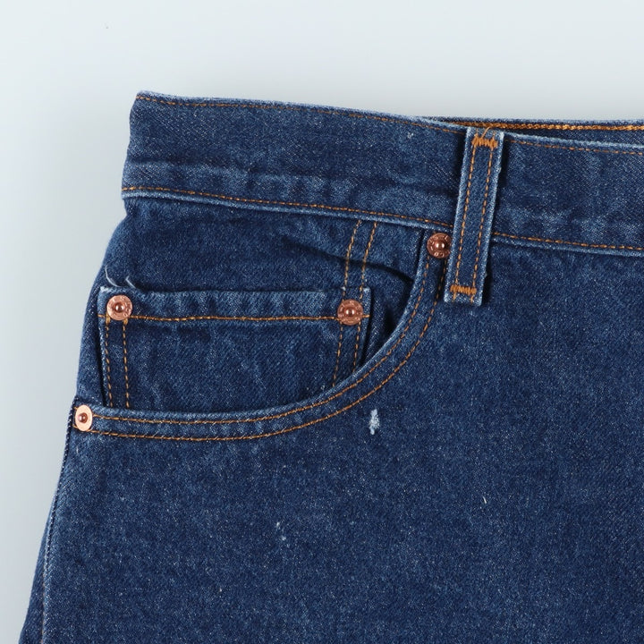 Levi's 517 Boot Cut Denim Pants, Men's, Size 36 cotton blue type Vintage Second Hand