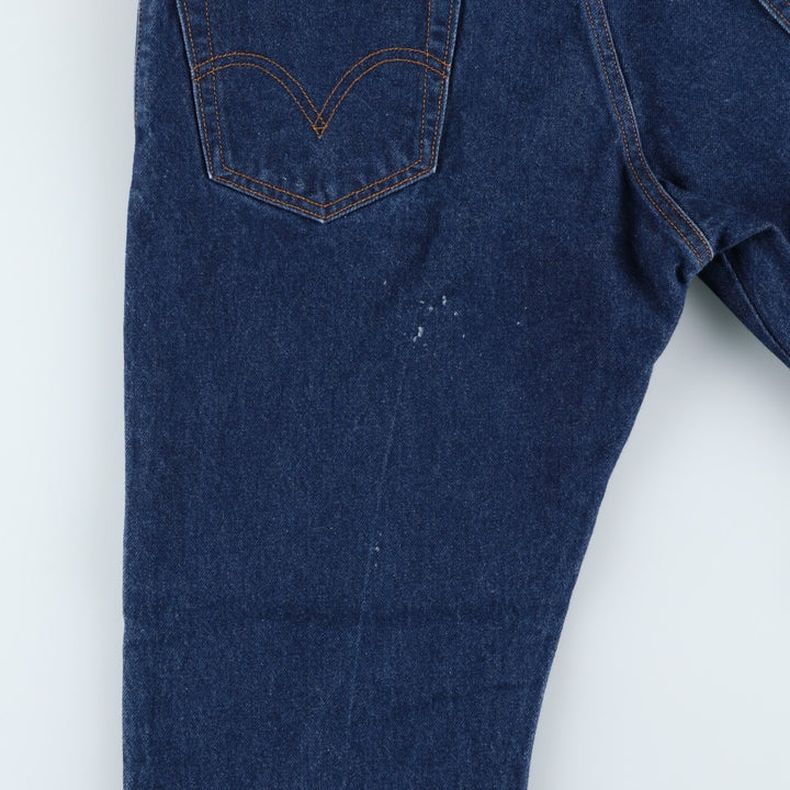 Levi's 517 Boot Cut Denim Pants, Men's, Size 36 cotton blue type Vintage Second Hand