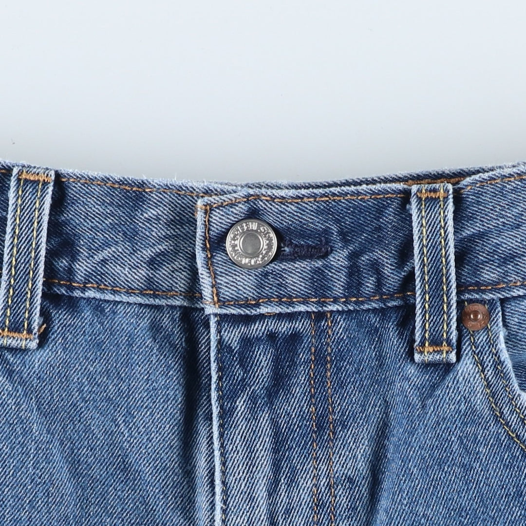 Levi's 517-4891 Bootcut Denim Pants, Men's Size W32 (approx.) cotton blue type Vintage Second Hand
