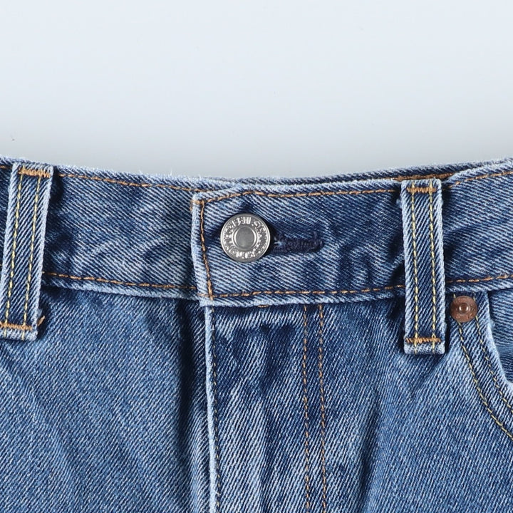 Levi's 517-4891 Bootcut Denim Pants, Men's Size W32 (approx.) cotton blue type Vintage Second Hand