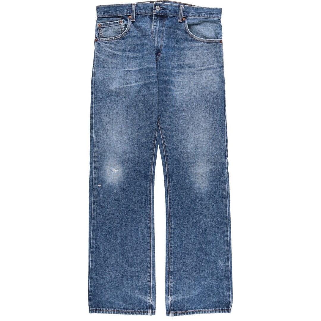 Levi's 517-0216 Bootcut Denim Pants, Men's Size W34 (approx.) cotton blue type Vintage Second Hand
