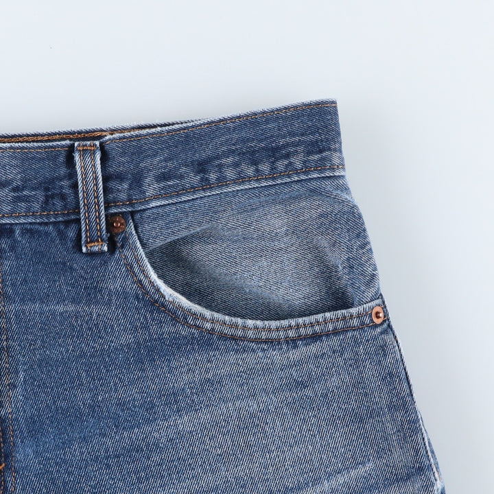 Levi's 517-0216 Bootcut Denim Pants, Men's Size W34 (approx.) cotton blue type Vintage Second Hand