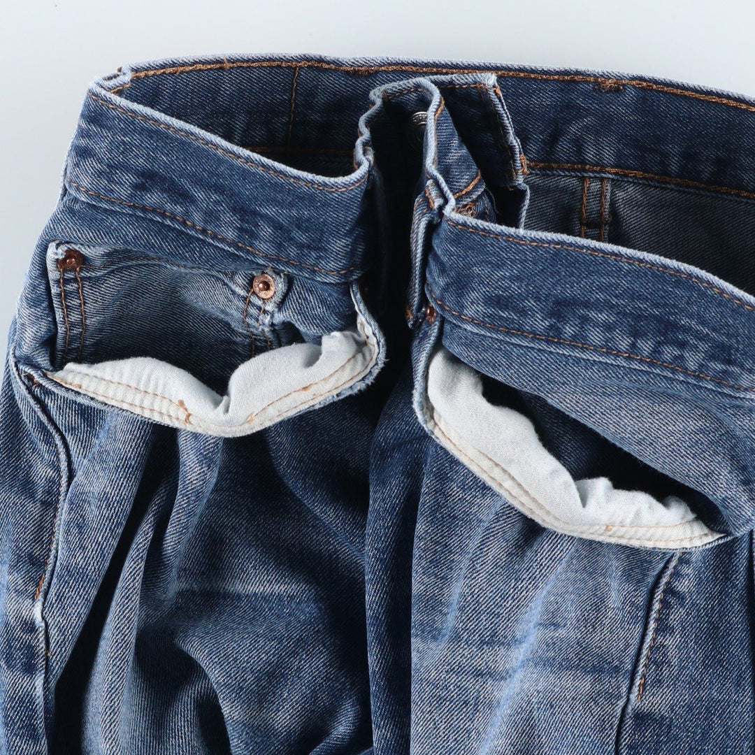 Levi's 517-0216 Bootcut Denim Pants, Men's Size W34 (approx.) cotton blue type Vintage Second Hand