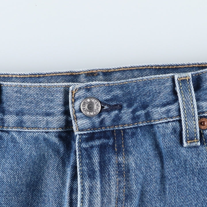 Levi's 517 Bootcut Denim Pants for Men, Size W34 unclear blue type Vintage Second Hand