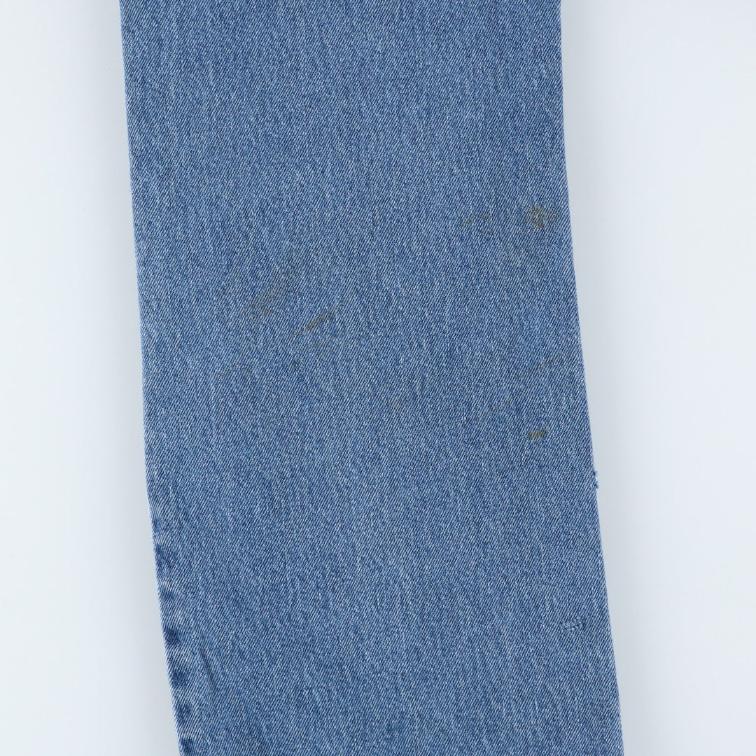 Levi's 517 Bootcut Denim Pants for Men, Size W34 unclear blue type Vintage Second Hand